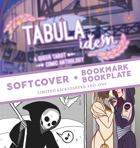 TABULA IDEM: A Queer Tarot Comic Anthology (Bookmark/Bookplate Bundle)